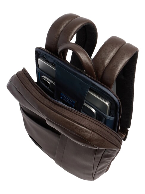 RUSSEL 14-Zoll-Laptop-Rucksack aus Leder MORO - PC-Rucks&auml;cke