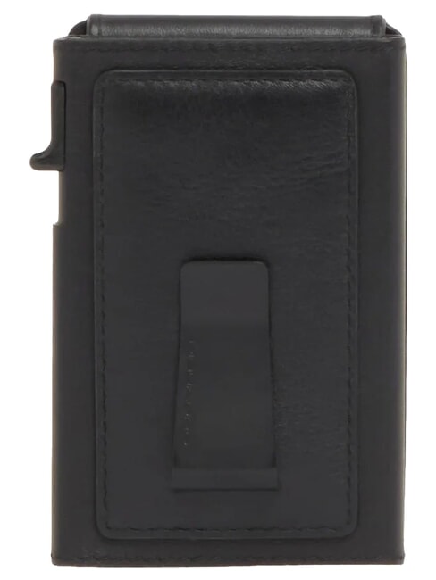 W145 Automatischer Kartenhalter Schwarz - Brieftaschen Herren