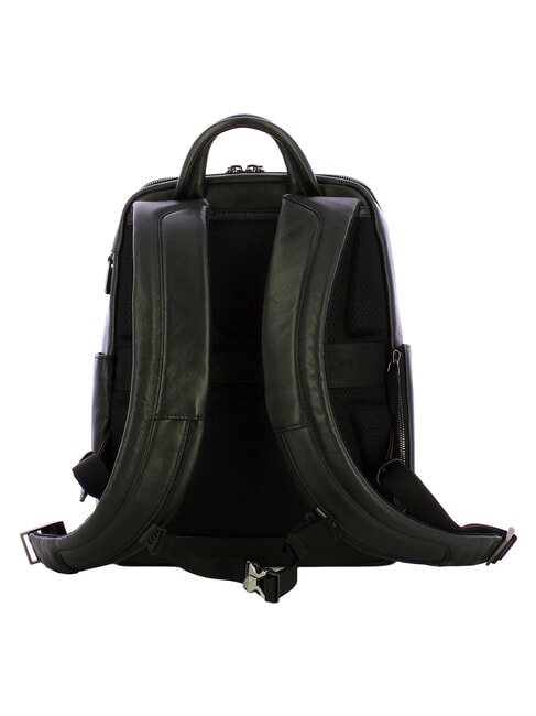 BLACK SQUARE 13-Zoll-Laptop-Rucksack aus Leder Schwarz - PC-Rucks&auml;cke