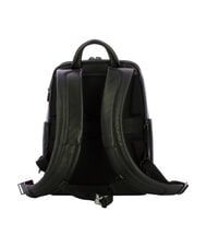 PIQUADRO BLACK SQUARE 13-Zoll-Laptop-Rucksack aus Leder Schwarz - PC-Rucks&auml;cke - 3