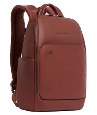 PIQUADRO BLACK SQUARE 13-Zoll-Laptop-Rucksack aus Leder - PC-Rucks&auml;cke