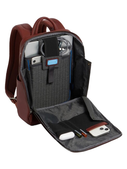 BLACK SQUARE 13-Zoll-Laptop-Rucksack aus Leder LEDER - PC-Rucks&auml;cke