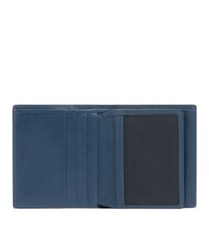 PIQUADRO W143 Ledergeldb&ouml;rse Blau - Brieftaschen Herren - 2