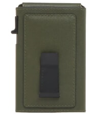 PIQUADRO W145 Automatischer Kartenhalter GR&Uuml;N - Brieftaschen Herren - 4