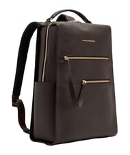 PIQUADRO W140 Damen-Lederrucksack f&uuml;r 14-Zoll-Laptop - PC-Rucks&auml;cke