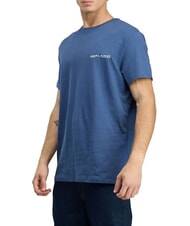 TIMBERLAND Y2K Baumwoll-T-Shirt, kurze &Auml;rmel Ozean - Herren-T-Shirts - 4