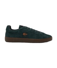 LACOSTE BASESHOT Ledersneakers dunkelgr&uuml;n/dunkelgummi - Herrenschuhe - 2