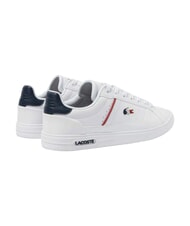 LACOSTE EUROPA PRO TRI 123 Turnschuhe Wei&szlig;/Nebel/Rot - Herrenschuhe - 3