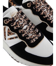 GAUD&Igrave; ICONICA GREEDY Turnschuhe Schwarz/Wei&szlig; - Damenschuhe - 5