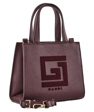 GAUD&Igrave; EMILY FLOCK Mini-Einkaufstasche mit Logo und Schultergurt - Damentaschen
