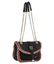 GAUD&Igrave; LYNN Mini-Tasche mit Ketten-Schulterriemen SCHWARZ - Damentaschen - 2