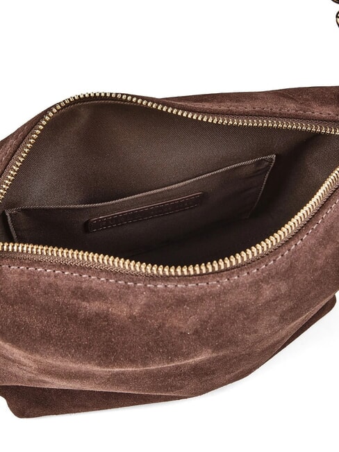 TONIE Schultertasche mit Schultergurt Schokoladent&ouml;ne - Damentaschen
