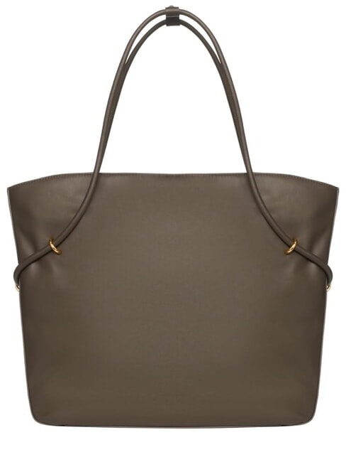 LIZZIE Leder-Schultertasche Dreck - Damentaschen