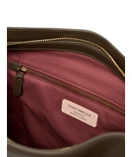 COCCINELLE LIZZIE Leder-Schultertasche Dreck - Damentaschen - 4