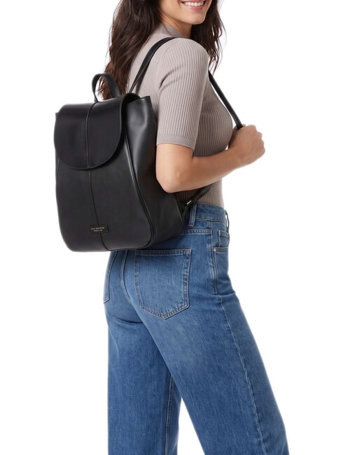 ELISABETTA Lederrucksack Schwarzes Gold - Damentaschen