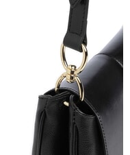 THE BRIDGE ELISABETTA Schultertasche, Leder Schwarzes Gold - Damentaschen - 3
