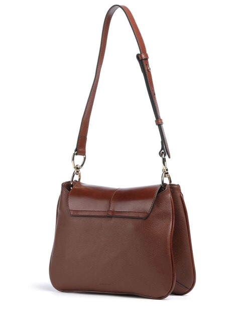 ELISABETTA Schultertasche, Leder BRAUN - Damentaschen