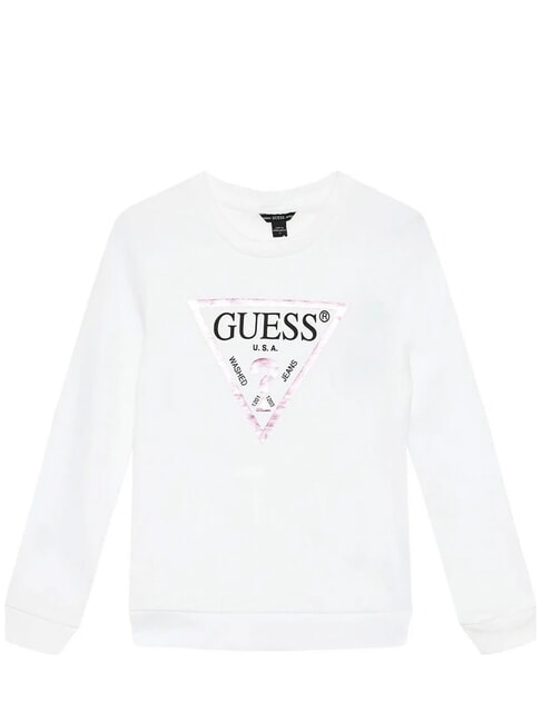 CORE KIDS Sweatshirt mit Dreieck-Logo-Print purwei&szlig; - Sweatshirts Kinder
