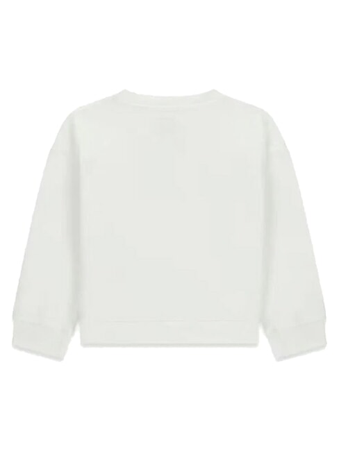 KIDS ACTIVE Sweatshirt mit Rundhalsausschnitt, reine Baumwolle purwei&szlig; - Sweatshirts Kinder