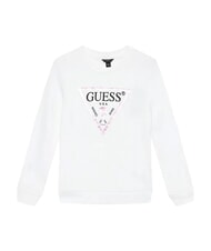 GUESS CORE KIDS Sweatshirt mit Dreieck-Logo-Print purwei&szlig; - Sweatshirts Kinder - 3