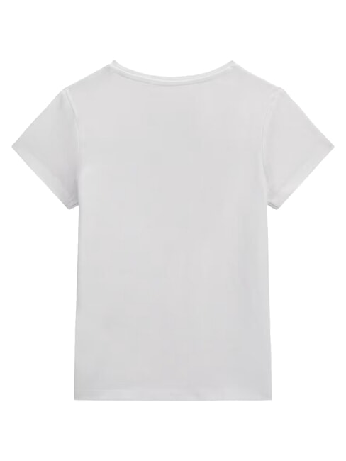 KIDS Kurzarm-T-Shirt mit Strasssteinen purwei&szlig; - Kinder-T-Shirt