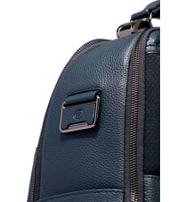PIQUADRO MODUS SPECIALE 14-Zoll-Laptop-Rucksack aus Leder Blau - PC-Rucks&auml;cke - 4