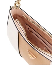 GUESS NOELLE 2 Umh&auml;ngetasche Cremewei&szlig;/Beige - Damentaschen - 4