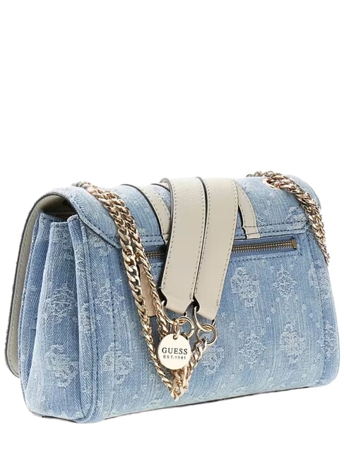 NOELLE 2 Umh&auml;ngetasche Denim-Logo - Damentaschen