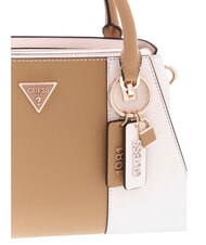 GUESS NOELLE 2  Mini-Handtasche mit Schultergurt Cremewei&szlig;/Beige - Damentaschen - 6
