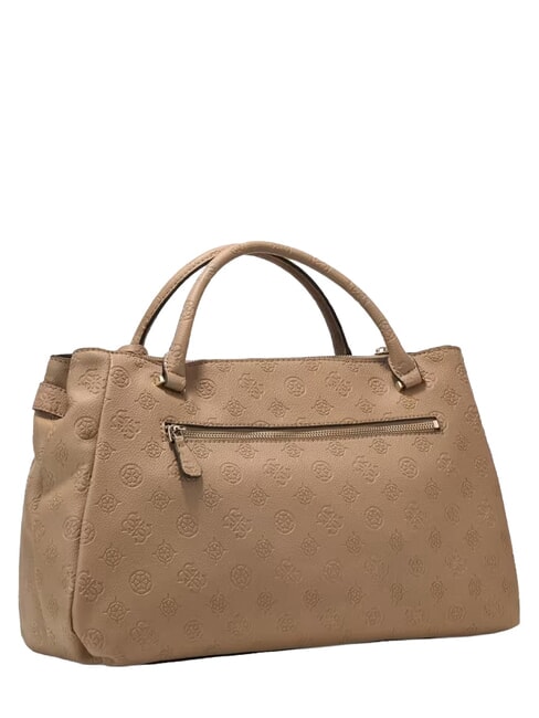 ELLA Handtasche mit Schulterriemen beige Logo - Damentaschen