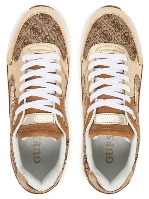 MOXEA19 Turnschuhe beige/platin - Damenschuhe