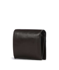 THE BRIDGE LUCREZIA  Mittelgro&szlig;e Lederbrieftasche Mokka mit Gold - Brieftaschen Damen - 3
