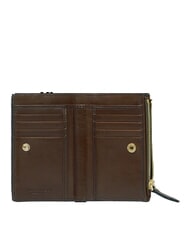 THE BRIDGE LUCREZIA  Clutch aus Leder Mokka mit Gold - Brieftaschen Damen - 2
