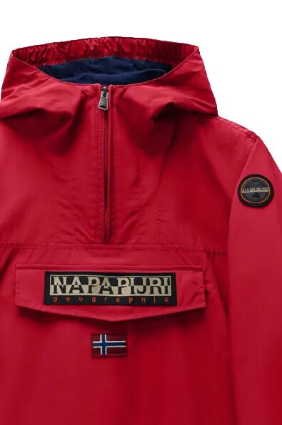 K RAINFOREST SUM 4 Windjacke mit Kapuze und Vordertasche Amerikanische B - Kinder Jacken