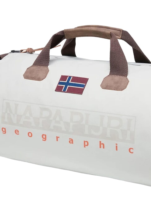 BERING Reisetasche mit Schultergurt Beige-Silber - Reisetaschen
