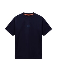 NAPAPIJRI S-ELEVATED LOGO SS Baumwoll-T-Shirt blu marine - Herren-T-Shirts - 3
