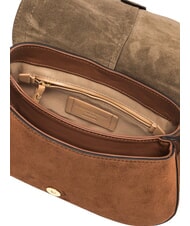 GIANNI CHIARINI HELENA ROUND Schultertasche aus Leder Cognac - Damentaschen - 5