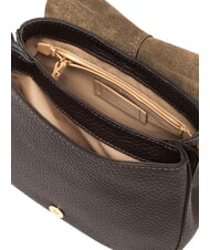 GIANNI CHIARINI HELENA ROUND Schultertasche aus Leder mit Schulterriemen ausgedr&uuml;ckt - Damentaschen - 5