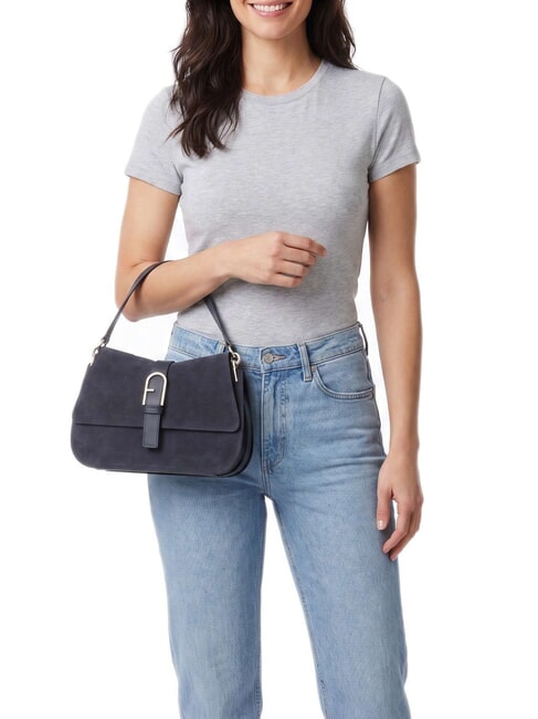 FLOW Handtasche mit Schulterriemen Mediterrane T&ouml;ne - Damentaschen