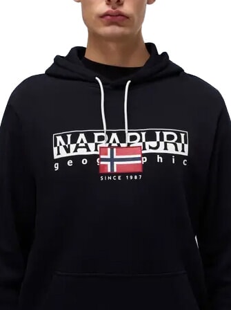 B-AYLMER Kapuzenpullover schwarz 041 - Sweatshirts Herren