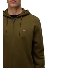 NAPAPIJRI BALIS Sweatshirt mit durchgehendem Rei&szlig;verschluss Dunkelolivgr&uuml;n - Sweatshirts Herren - 4