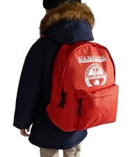 NAPAPIJRI HAPPY DAYPACK 5 Rucksack mit Vordertasche und Logo - Rucks&auml;cke f&uuml;r Schule &amp; Freizeit