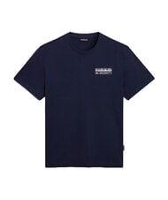 NAPAPIJRI S-KASBA Kurzarm-T-Shirt aus reiner Baumwolle blu marine - Herren-T-Shirts - 5