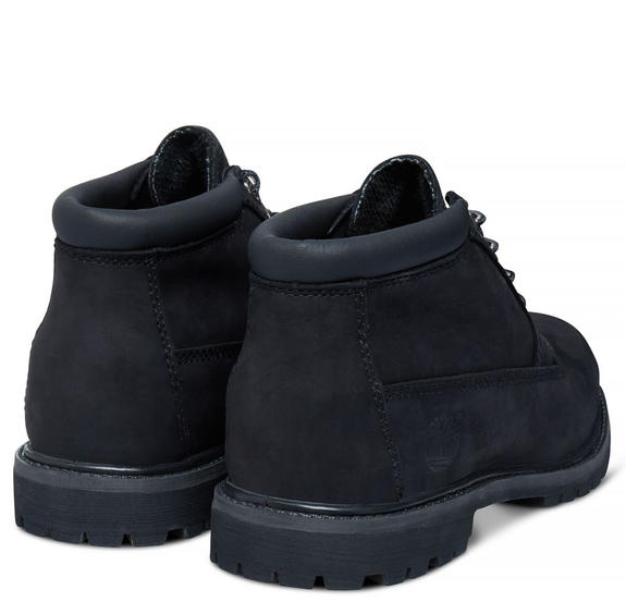 Scarponcini NELLIE CHUKKA, aus Nubukleder SCHWARZ - Damenschuhe