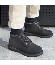 TIMBERLAND Scarponcini NELLIE CHUKKA, aus Nubukleder SCHWARZ - Damenschuhe - 9
