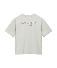 NAPAPIJRI S-BISE SS Kurzarm-T-Shirt Beige-Silber - T-Shirts und Tops f&uuml;r Damen - 6