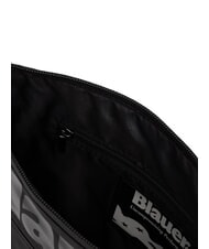 BLAUER SPLASH Clutch mit Manschette SCHWARZ - Damentaschen - 4
