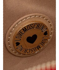 LOVE MOSCHINO GILDED Schultertasche mit Kette ROT - Damentaschen - 4