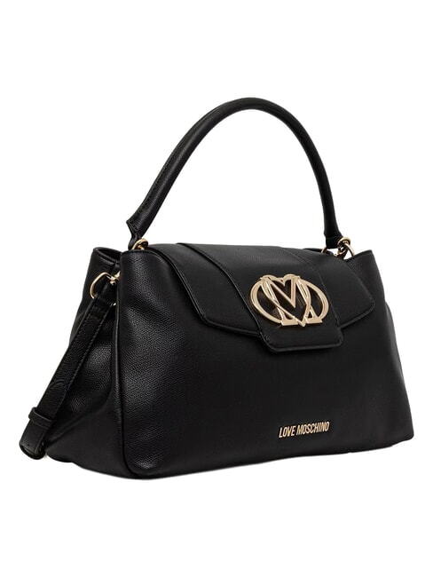 OVAL FRIEZE Handtasche mit Schulterriemen Schwarz - Damentaschen