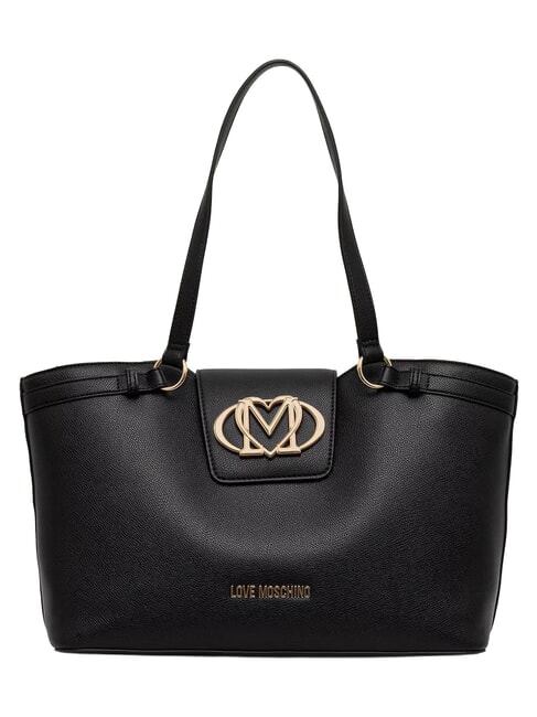 OVAL FRIEZE Shopperin mit Clutch Schwarz - Damentaschen